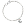 3-D Bunny To Infinity Niece Toggle Bracelet
