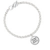 Domed Stronger Braver Smarter To Infinity Run Toggle Bracelet