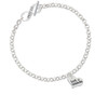 Small Lord Guide Me Heart To Infinity Proverbs 3:5 Toggle Bracelet