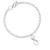 God's Love Infinity Sign To Infinity Matthew 6:9 Toggle Bracelet