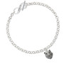 Wolf Head To Infinity Joshua 1:9 Toggle Bracelet