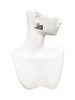 Acrylic Large Black Cheer Megaphone - Crystal Clip on Earrings