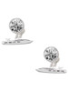 Silver Plated Cruise Liner - Crystal Clip on Earrings