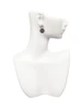Silver Plated Nurse Caduceus Seal - RN - Crystal Clip on Earrings