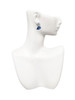 Resin Cute Blue Whale - Crystal Clip on Earrings