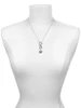 Silver Plated Volleyball - ''Spike It'' - Custom Engraved Infinity Toggle Necklace