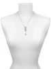 Silver Plated 3-D Eiffel Tower - Custom Engraved Infinity Toggle Necklace