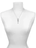 Silver Plated Number - 9 - Custom Engraved Infinity Toggle Necklace