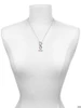 Rainbow Colored ''Peace'' - Custom Engraved Infinity Toggle Necklace