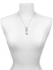 Silver Plated Large Wife Heart - Custom Engraved Infinity Toggle Necklace