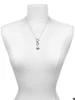 Silver Plated 3-D Graduation Hat with 2028 - Custom Engraved Infinity Toggle Necklace