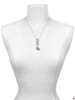 Silver Plated Class of 2026 Heart - Custom Engraved Infinity Toggle Necklace
