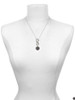 Silver Plated Physical Therapist Caduceus Seal - PT - Custom Engraved Infinity Toggle Necklace