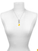 Resin Yellow Ducky - Custom Engraved Infinity Toggle Necklace