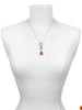 Resin Buddha Head - Custom Engraved Infinity Toggle Necklace