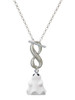 Resin Ghost - Custom Engraved Infinity Toggle Necklace: Personalized Jewelry Gift - Names, Initials, Dates, Bible Verses