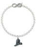 Resin Octopus - Custom Engraved Infinity Toggle Bracelet: Personalized Jewelry Gift - Names, Initials, Dates, Bible Verses