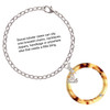 Gold-tone Horizontal Year 2025 - Gold-tone Plated Clip on Charm with Mini Year 2025 Jewelry Ideas and Examples