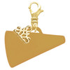 Acrylic Large Gold-tone Megaphone - Gold-tone Plated Clip on Charm with Mini Year 2025: Year to Remember Jewelry Gift - Celebrations