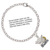 Silver Plated Shalom with Dove - Silver Plated Clip on Charm with Mini Year 2025 Jewelry Ideas and Examples