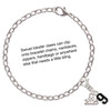 Silver Plated Black Number - 9 - Silver Plated Clip on Charm with Mini Year 2025 Jewelry Ideas and Examples