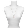 Silver Plated Mini Two Sided Pink Heart - Silver Plated Clip on Charm with Mini Year 2025