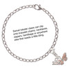 Silver Plated Small Pink Butterfly - Silver Plated Clip on Charm with Mini Year 2025 Jewelry Ideas and Examples