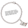 Silver Plated Diploma - Silver Plated Clip on Charm with Mini Year 2025 Jewelry Ideas and Examples