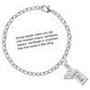Silver Plated Live - Silver Plated Clip on Charm with Mini Year 2025 Jewelry Ideas and Examples