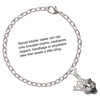 Silver Plated Small Jaguar - Mascot - Silver Plated Clip on Charm with Mini Year 2025 Jewelry Ideas and Examples