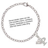 Silver Plated Large Initial - P - Silver Plated Clip on Charm with Mini Year 2025 Jewelry Ideas and Examples