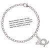 Silver Plated Large Initial - Q - Silver Plated Clip on Charm with Mini Year 2025 Jewelry Ideas and Examples