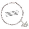 Silver Plated Large Initial - W - Silver Plated Clip on Charm with Mini Year 2025 Jewelry Ideas and Examples