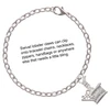 Silver Plated Drum - Silver Plated Clip on Charm with Mini Year 2025 Jewelry Ideas and Examples