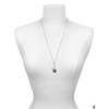 Silver Plated 3-D Green Enamel Kiwi - Silver Plated Clip on Charm with Mini Year 2025
