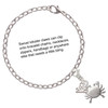 Silver Plated Antiqued Crab - Silver Plated Clip on Charm with Mini Year 2025 Jewelry Ideas and Examples