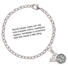 Silver Plated Round EMT Star of Life - Silver Plated Clip on Charm with Mini Year 2025 Jewelry Ideas and Examples
