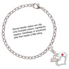 Silver Plated Open Heart with Nurse Hat - Silver Plated Clip on Charm with Mini Year 2025 Jewelry Ideas and Examples