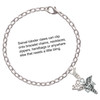 Silver Plated Nurse Caduceus - LPN - Silver Plated Clip on Charm with Mini Year 2025 Jewelry Ideas and Examples