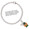 Silver Plated Small Leprechaun with Bow Tie - Silver Plated Clip on Charm with Mini Year 2025 Jewelry Ideas and Examples