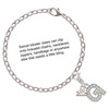 Silver Plated Crystal Initial - G - Silver Plated Clip on Charm with Mini Year 2025 Jewelry Ideas and Examples