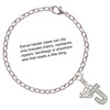 Silver Plated Crystal Initial - J - Silver Plated Clip on Charm with Mini Year 2025 Jewelry Ideas and Examples