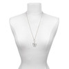 Silver Plated Large Open Butterfly - Silver Plated Clip on Charm with Mini Year 2025