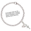 Silver Plated 3-D Ballerina - Silver Plated Clip on Charm with Mini Year 2025 Jewelry Ideas and Examples