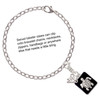 Silver Plated Turtle on Black Frame - Silver Plated Clip on Charm with Mini Year 2025 Jewelry Ideas and Examples