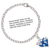 Silver Plated Enamel Earth Heart - Silver Plated Clip on Charm with Mini Year 2025 Jewelry Ideas and Examples