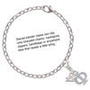 Silver Plated Large Greek Letter - Phi - Silver Plated Clip on Charm with Mini Year 2025 Jewelry Ideas and Examples