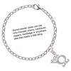 Silver Plated Large Greek Letter - Omega - Silver Plated Clip on Charm with Mini Year 2025 Jewelry Ideas and Examples