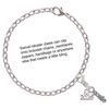 Silver Plated Goalie - Silver Plated Clip on Charm with Mini Year 2025 Jewelry Ideas and Examples