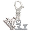Silver Plated Half Marathon - 13.1 - Silver Plated Clip on Charm with Mini Year 2025: Year to Remember Jewelry Gift - Celebrations